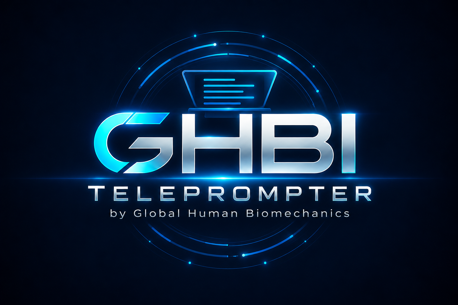 GHBI Teleprompter logo